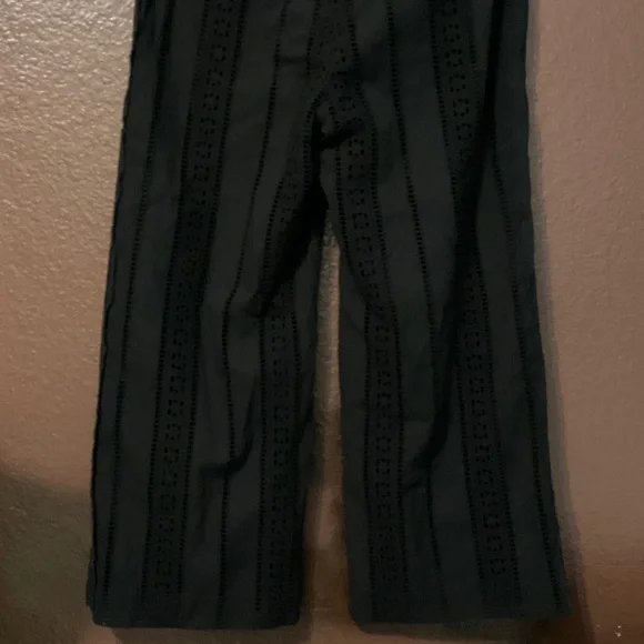 Veronica Beard Leta gaucho Women's Black Wide-Leg Pants - Picture 10 of 16